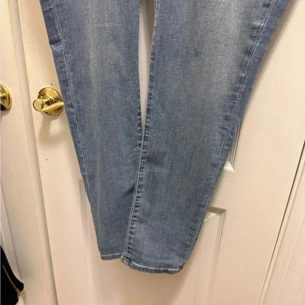 Authentic-True Religion JACK Skinny Tapered-Cotton-Jeans-Pants-Blue-W44 / L 44